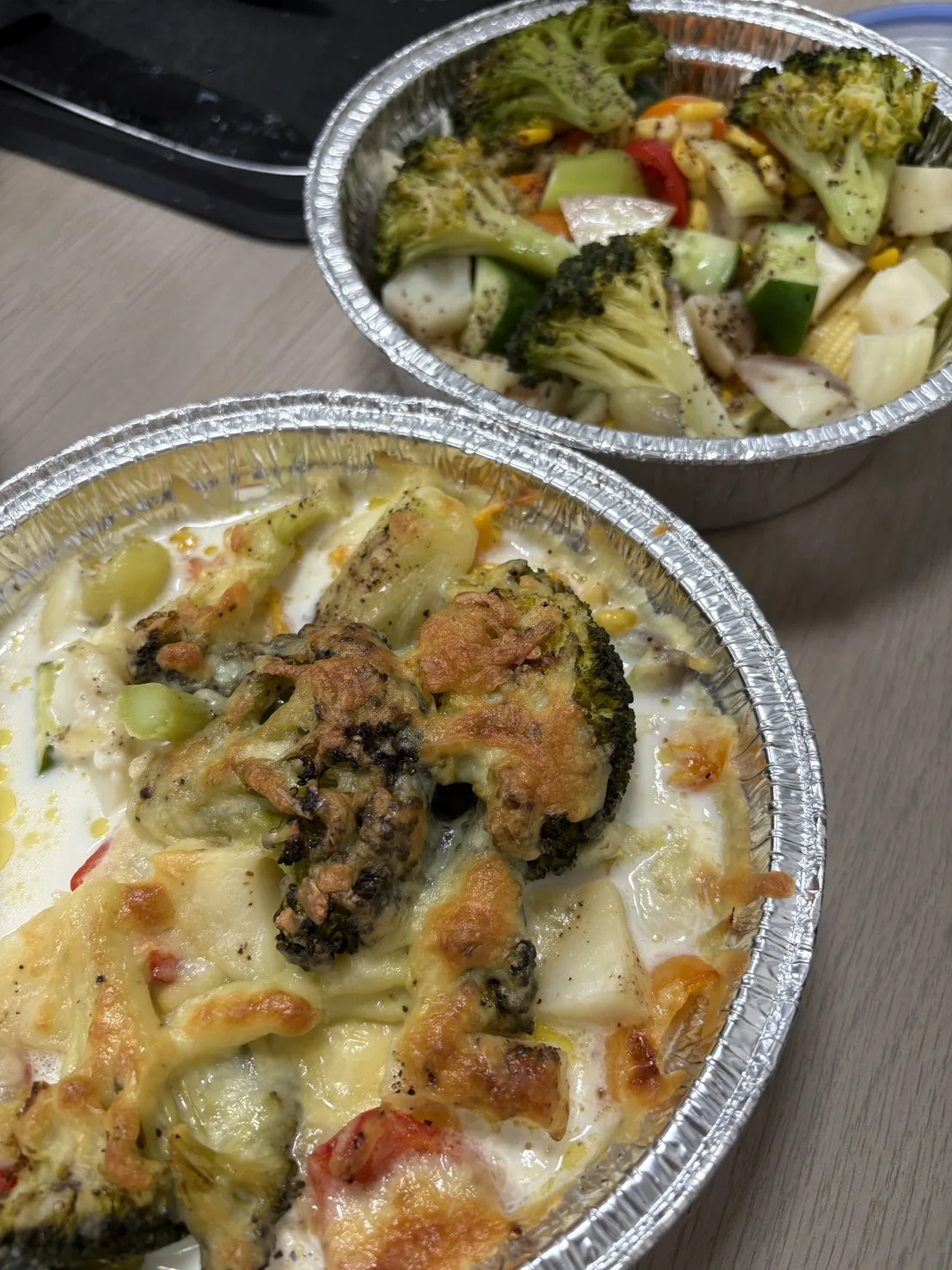 中秋聚會準備的餐點